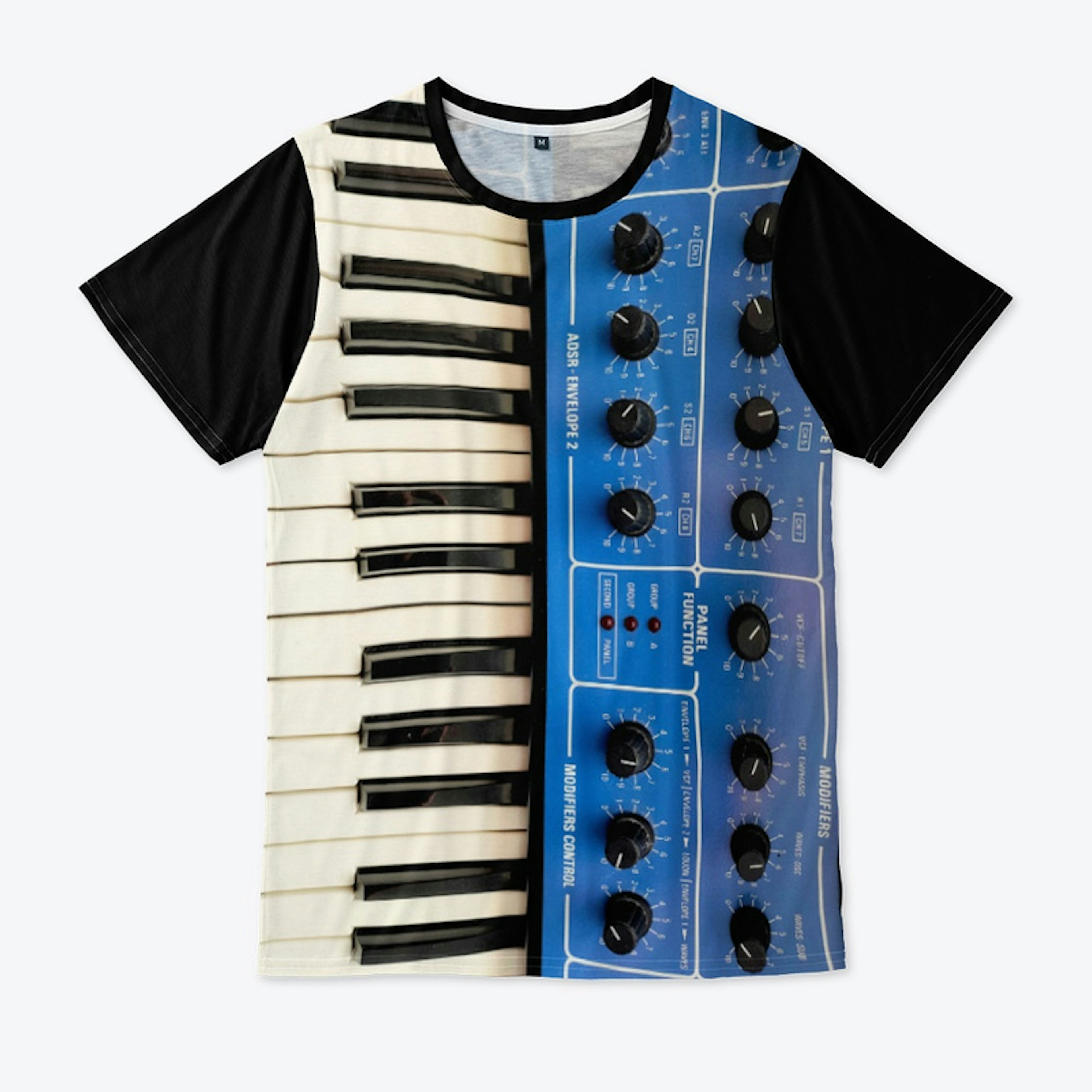 Blue Wave Synth Shirt