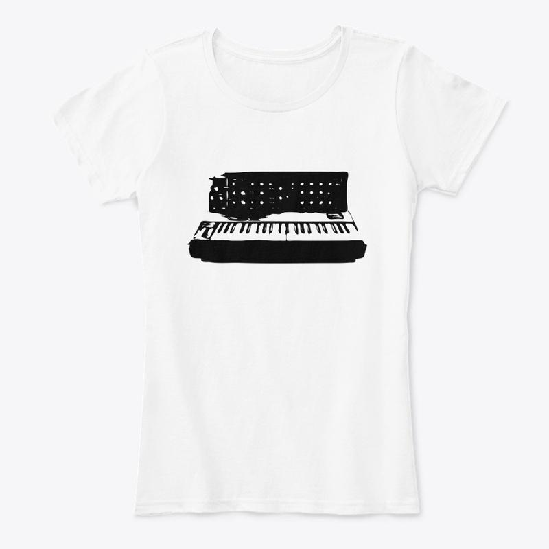 Classic Synthesizer Shirt - Monochrome